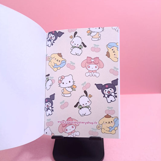 🌸 Carnet Kawaii Artisanal A6 / souple / 24pages🌸