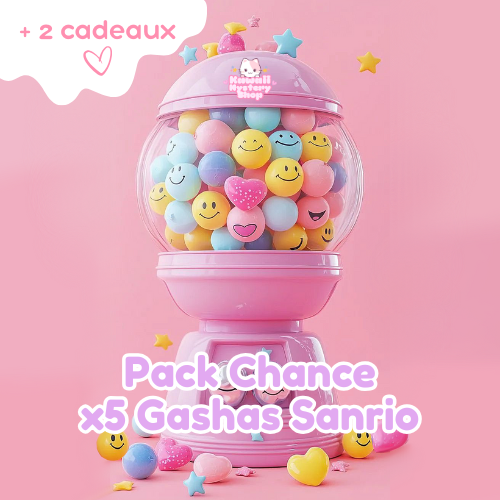 G2 ) 🌸✨ Gashas Sanrio : Pack Chance + 2 cadeaux offerts ✨🌸
