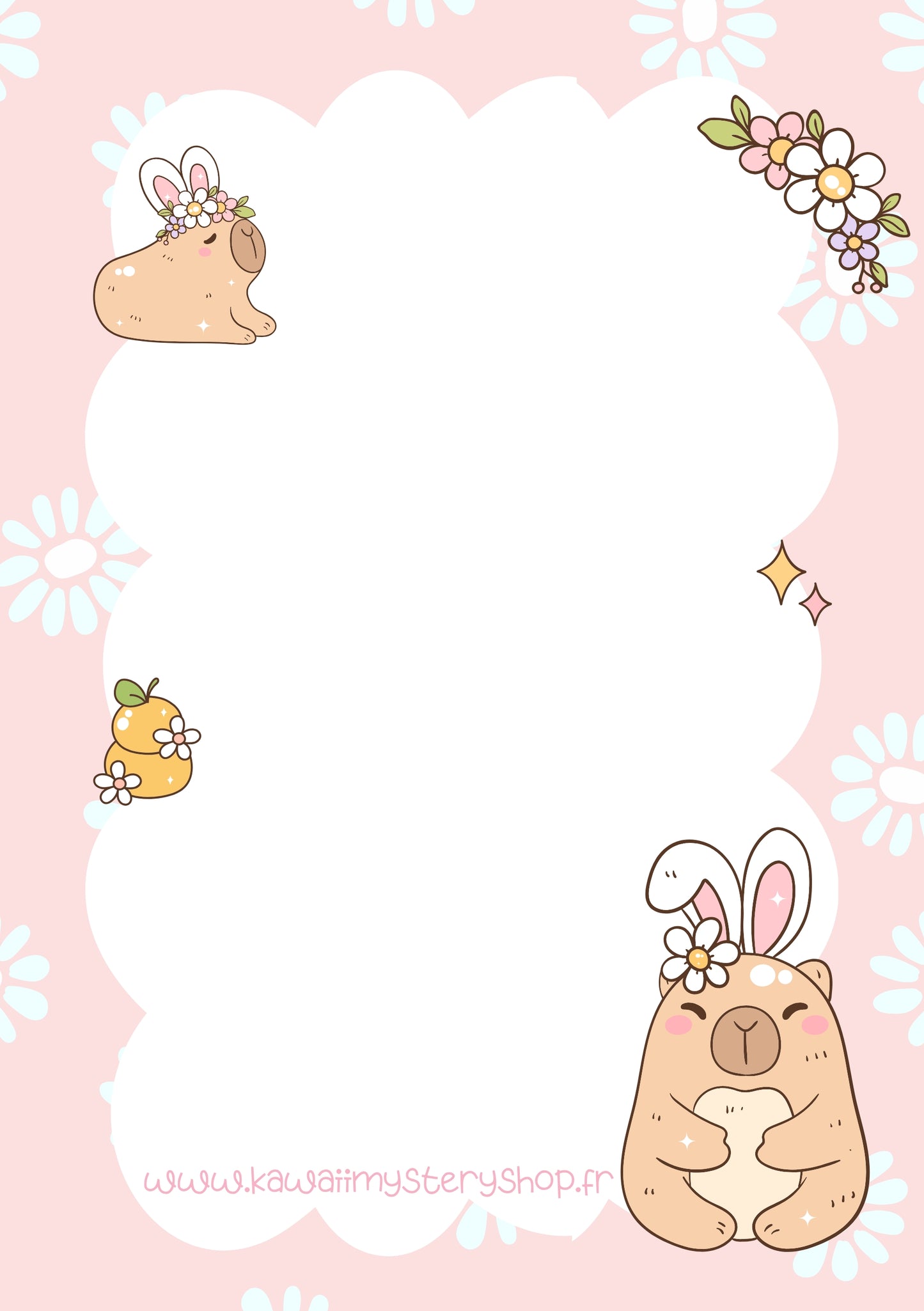 Mini Bloc Notes Artisanal Kawaii - A7 10x7 cm