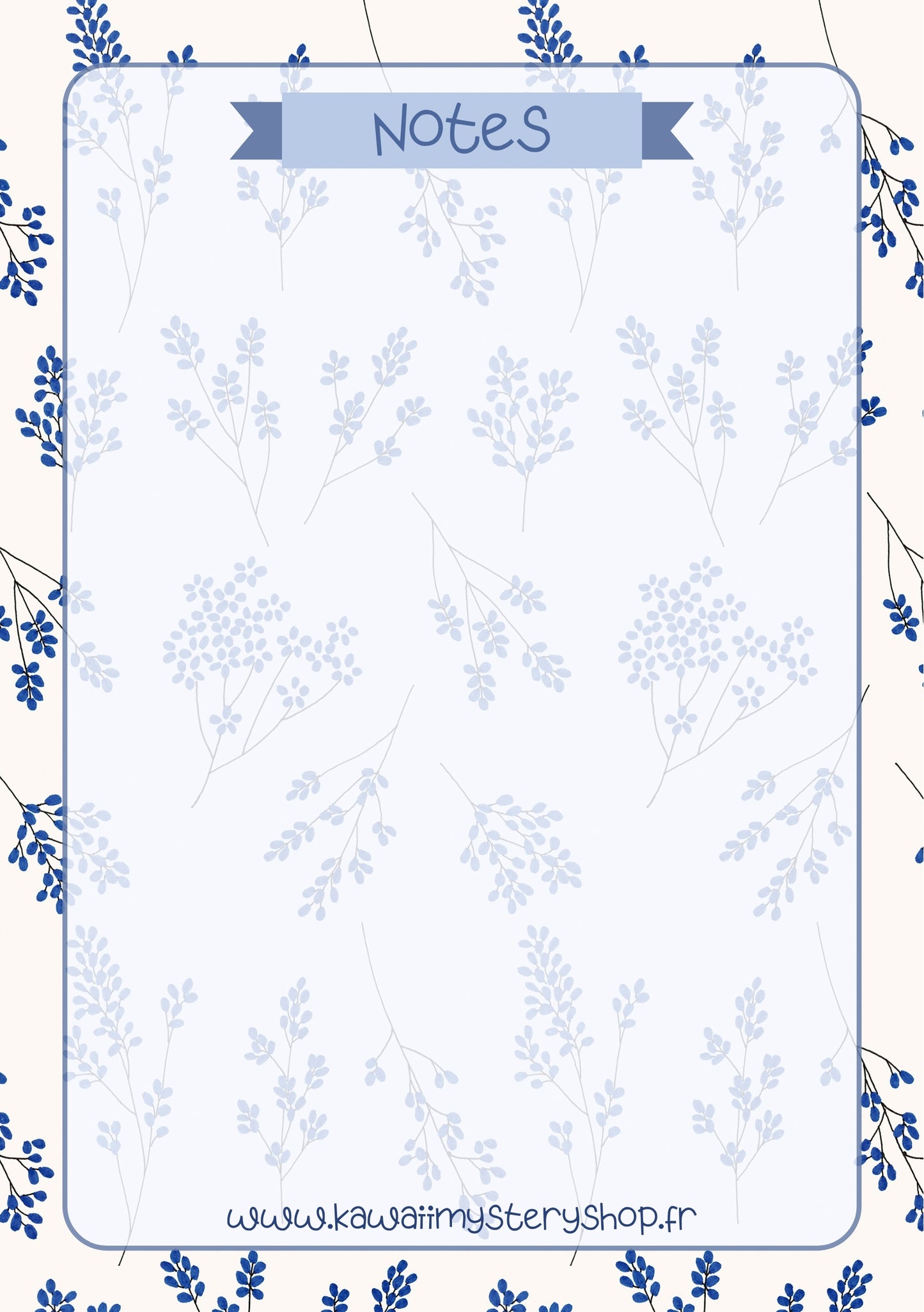 Mini Bloc Notes Artisanal Kawaii - A7 10x7 cm