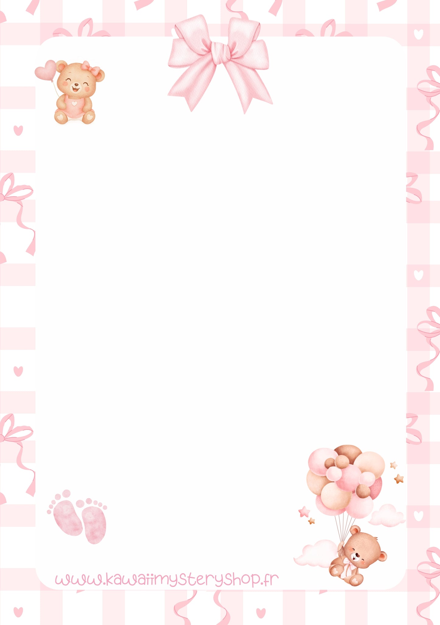 Mini Bloc Notes Artisanal Kawaii - A7 10x7 cm