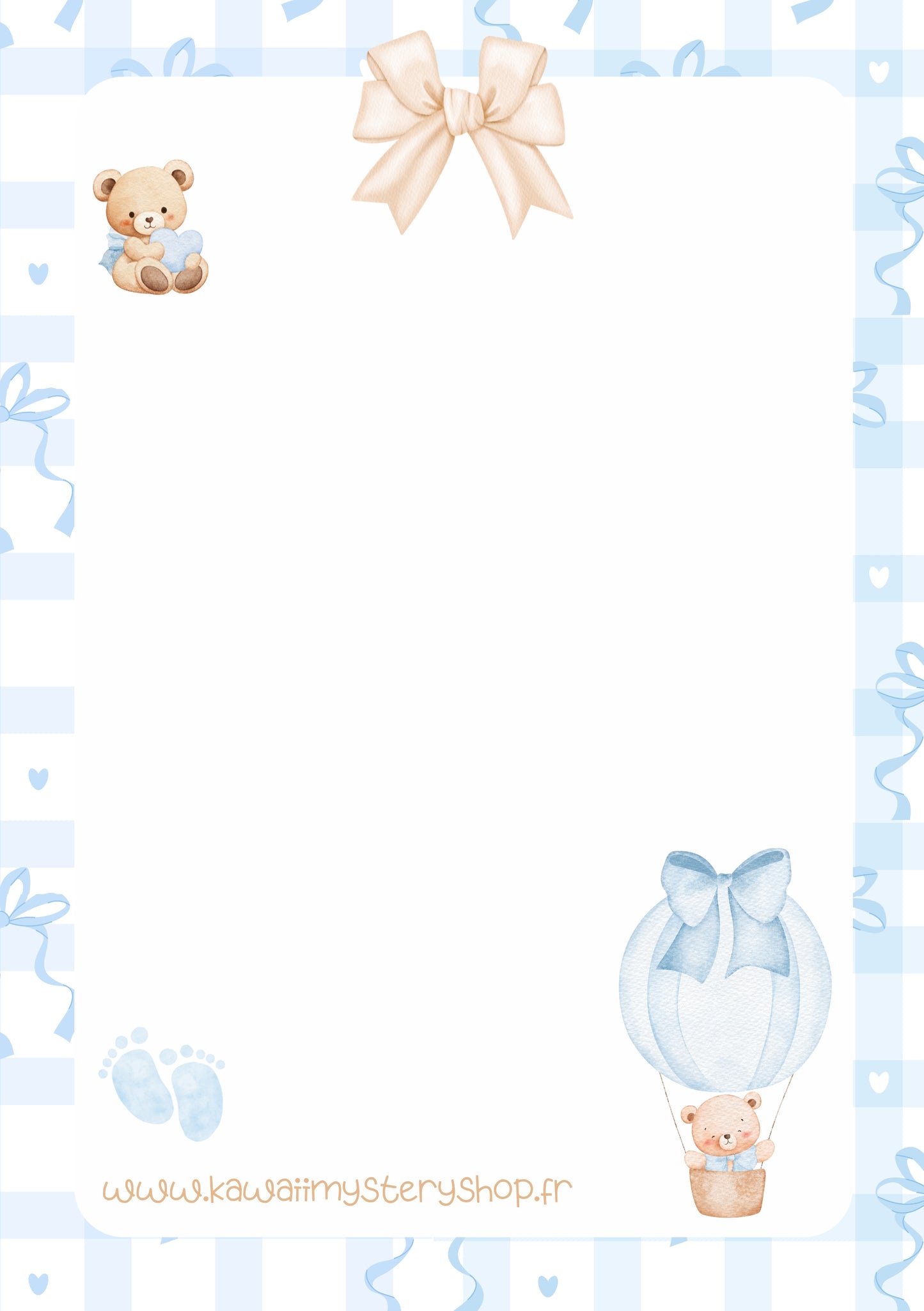 Mini Bloc Notes Artisanal Kawaii - A7 10x7 cm