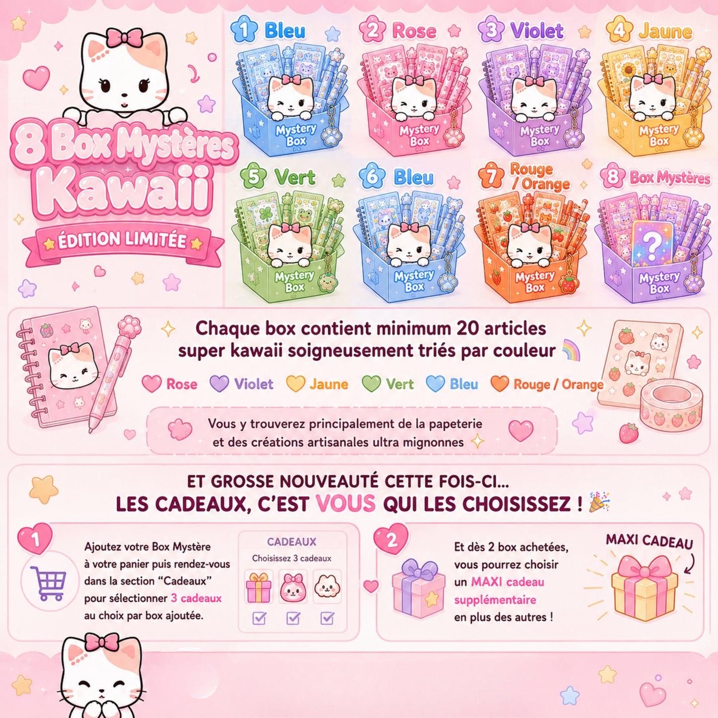🌸 Box Mystère Kawaii 🎀