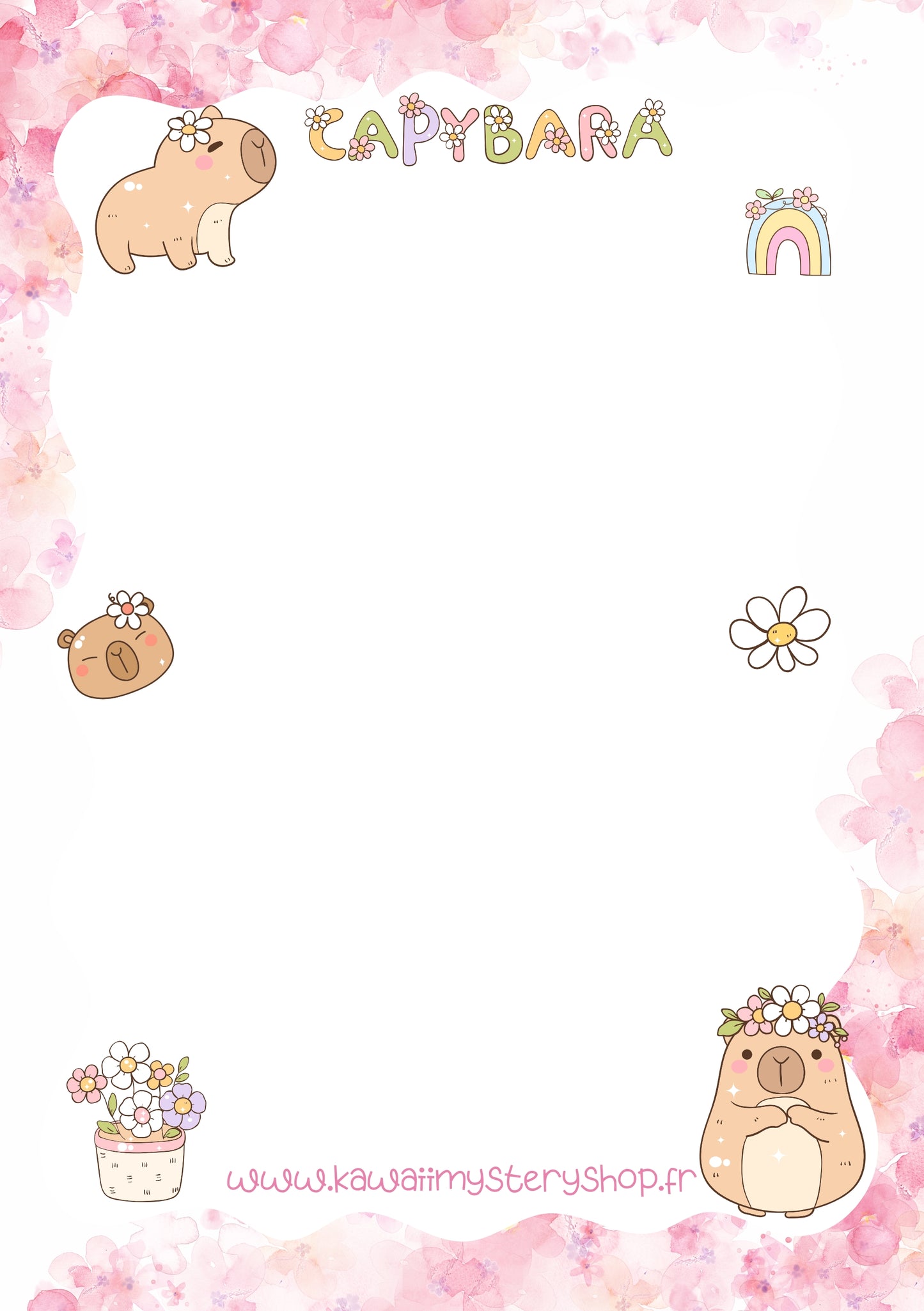 Mini Bloc Notes Artisanal Kawaii - A7 10x7 cm