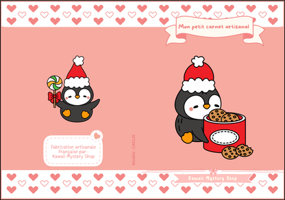 🌸 Carnet Kawaii Artisanal  A6 / souple / 24pages🌸