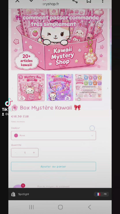 🌸 Box Mystère Kawaii 🎀