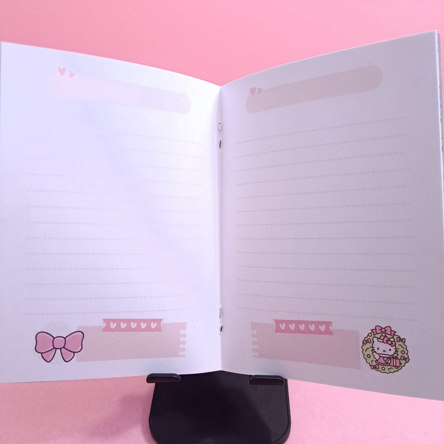 🌸 Carnet Kawaii Artisanal  A6 / souple / 24pages🌸