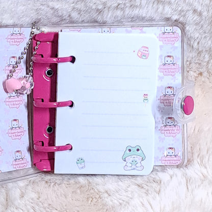 ✨ Mini-carnet de notes kawaii – Format mini classeur ✨