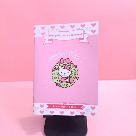 🌸 Carnet Kawaii Artisanal  A6 / souple / 24pages🌸
