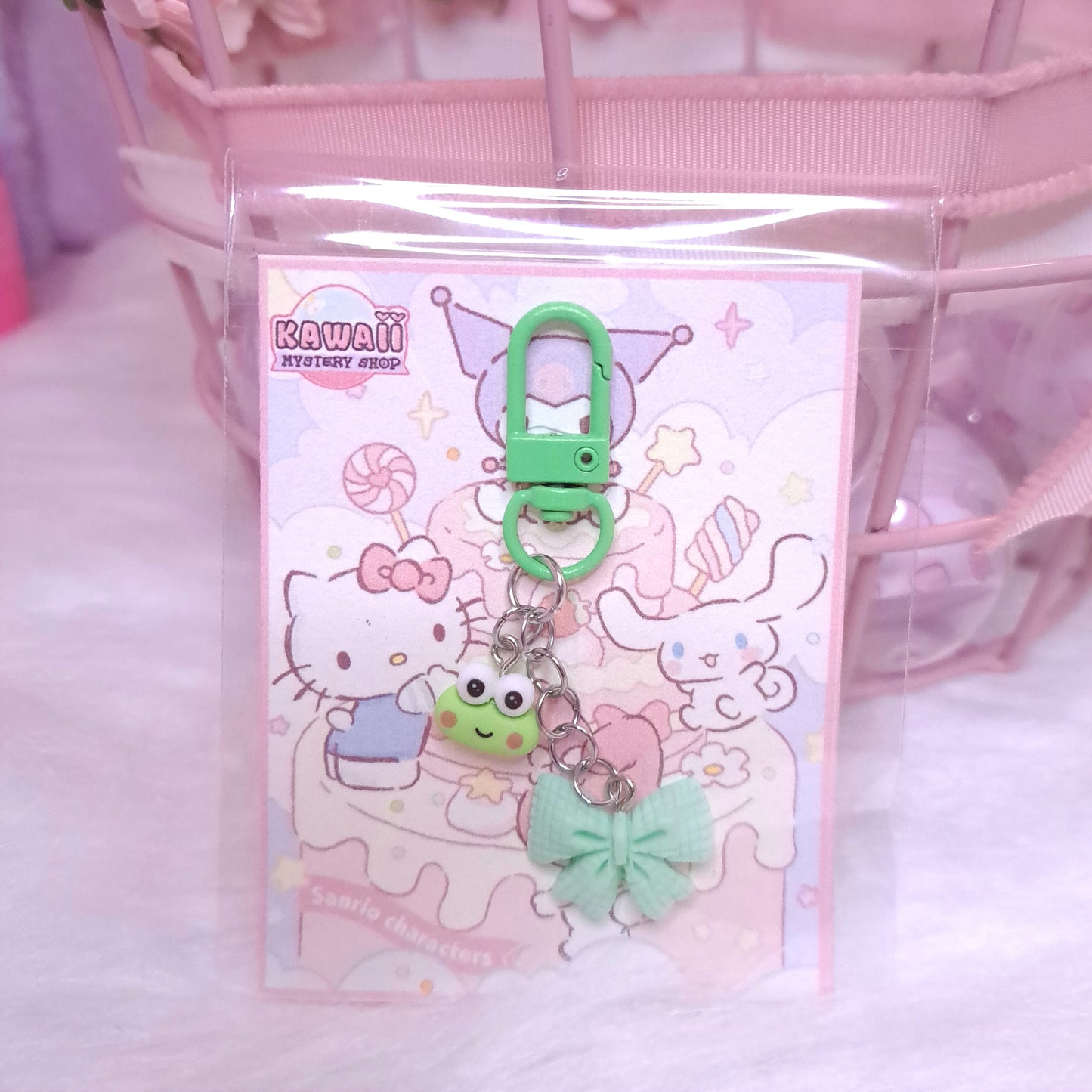 Z) 🌸 Porte clé Sanrio noeud 🌸