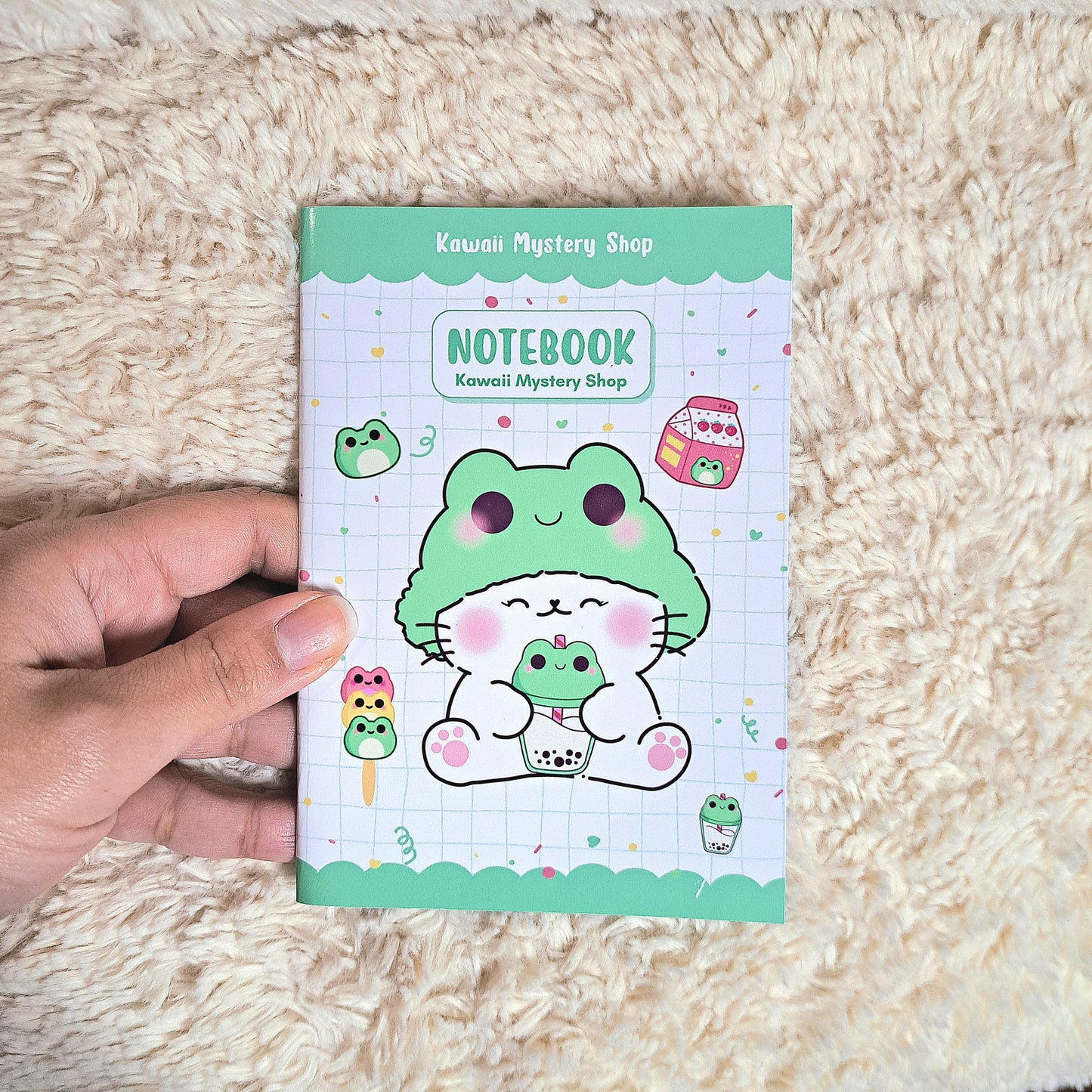 🌸 Carnet Kawaii Artisanal  A6 / souple / 24pages🌸