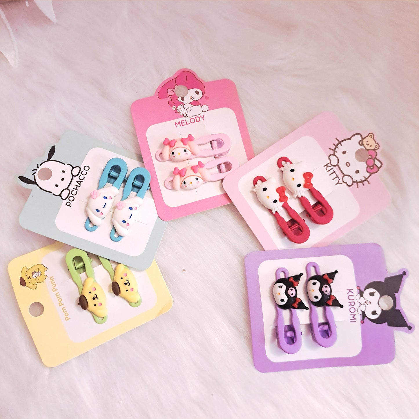 Z ) 🌸 Barrettes Sanrio 🌸