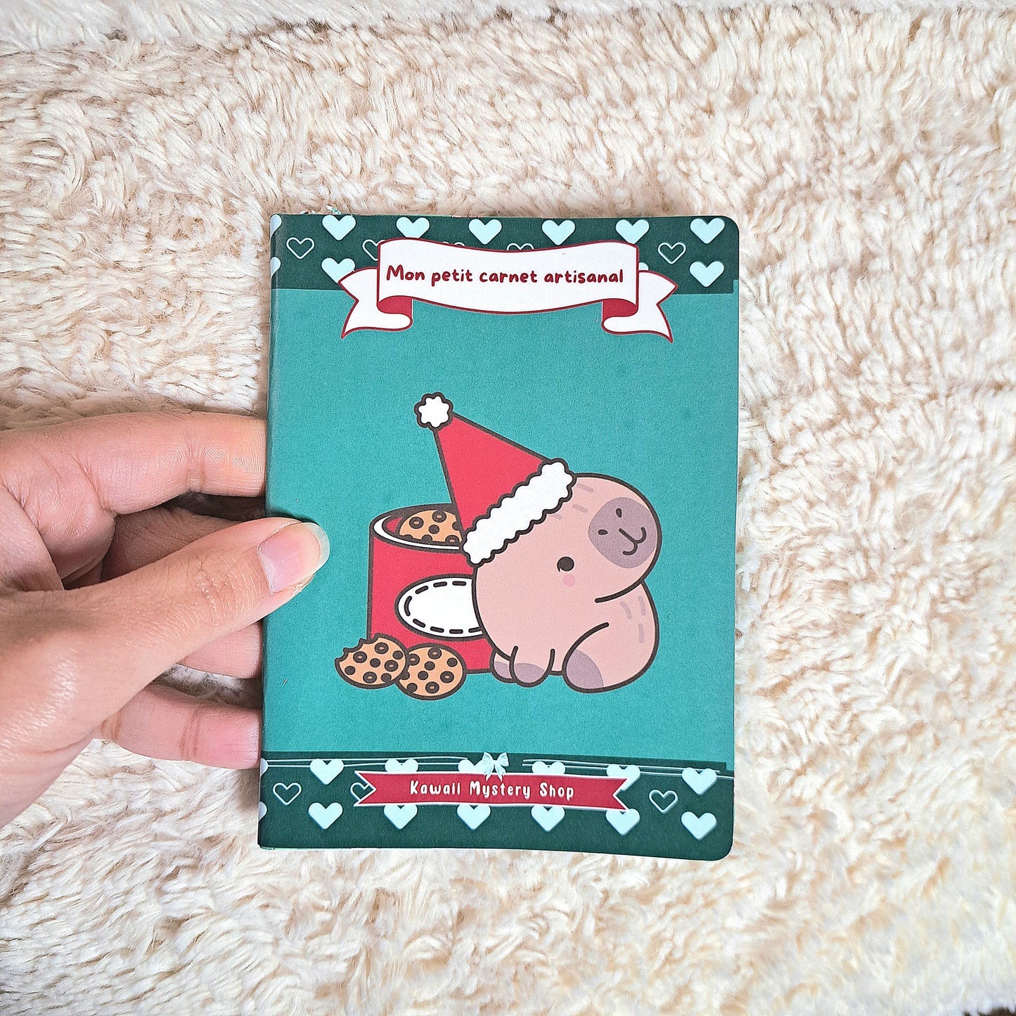 🌸 Carnet Kawaii Artisanal  A6 / souple / 24pages🌸