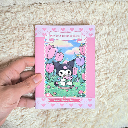 🌸 Carnet Kawaii Artisanal  A6 / souple / 24pages🌸