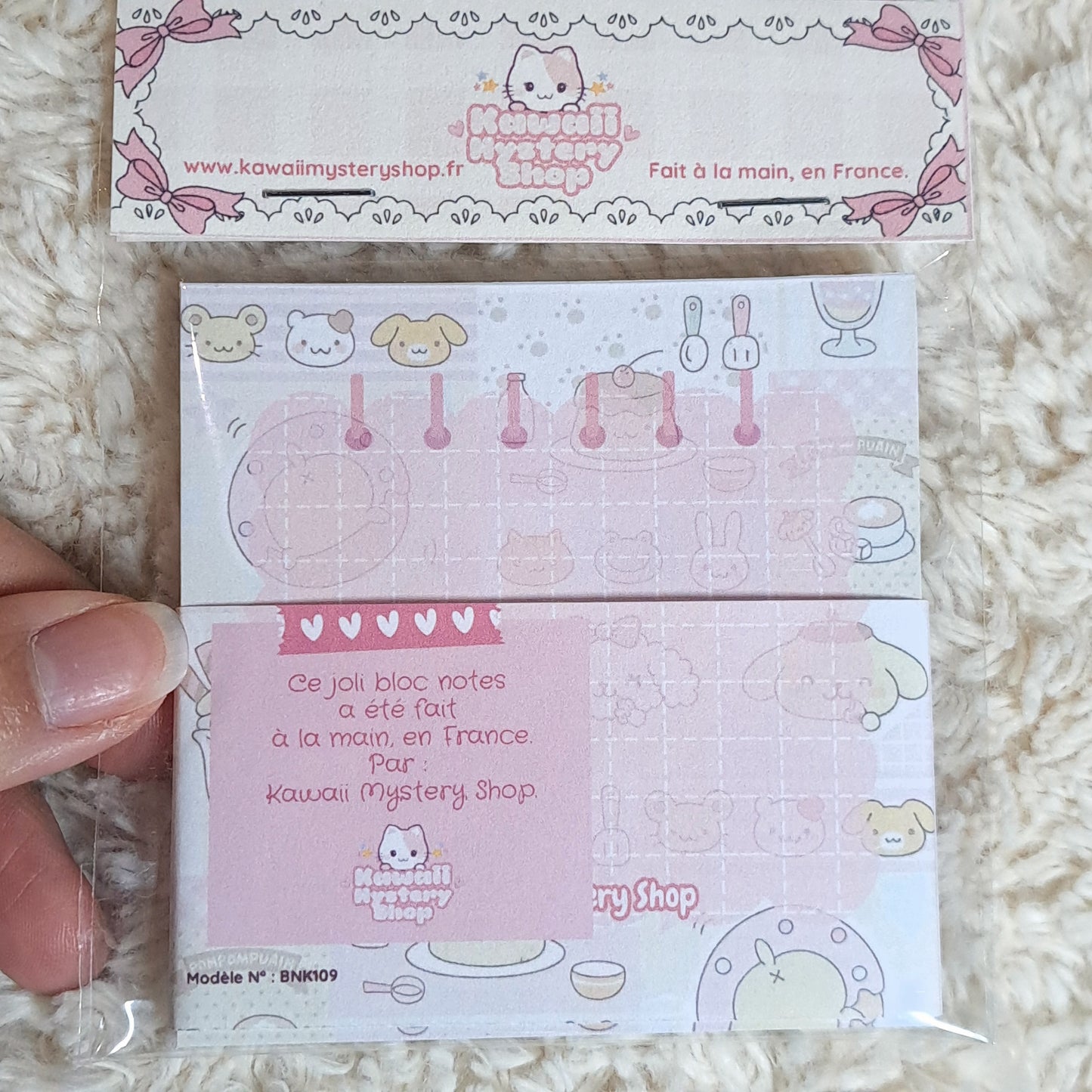 🌸✨ Bloc-Notes Kawaii Artisanal – Sanrio, Kawaii, Akira & Yazu ✨🌸