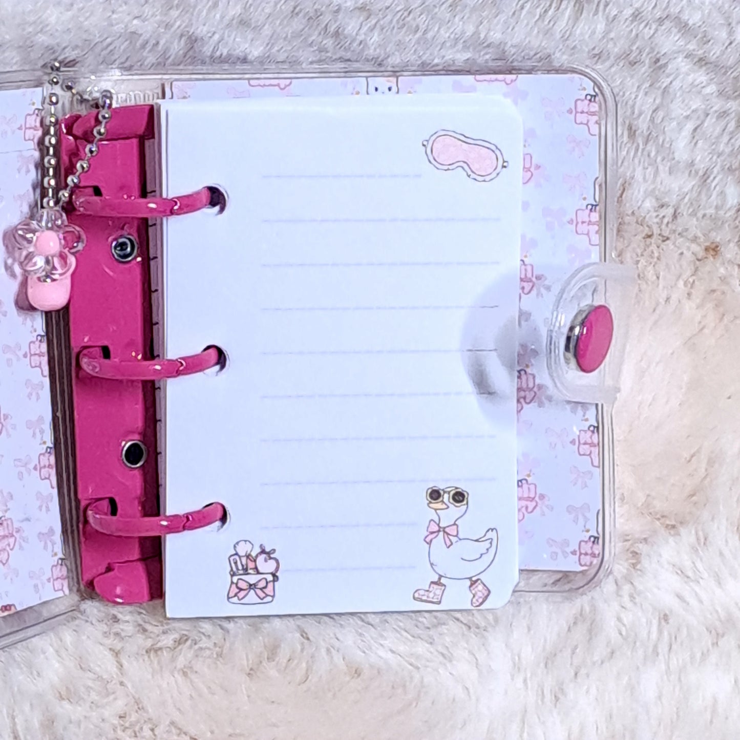 ✨ Mini-carnet de notes kawaii – Format mini classeur ✨