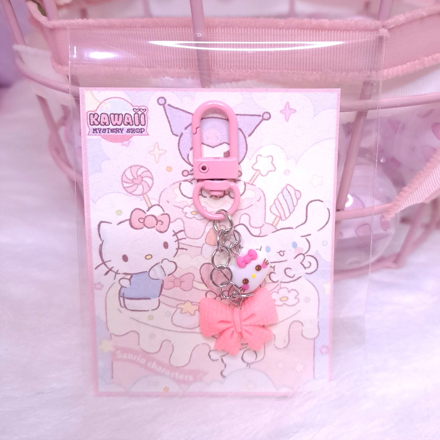 Z) 🌸 Porte clé Sanrio noeud 🌸