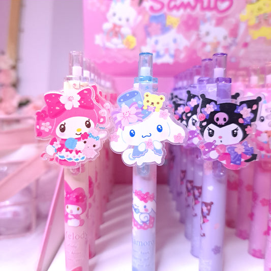 Z) 🌸 Stylo Sanrio charm acrylique 🌸