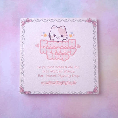 🌸✨ Bloc-Notes Kawaii Artisanal – Sanrio, Kawaii, Akira & Yazu ✨🌸