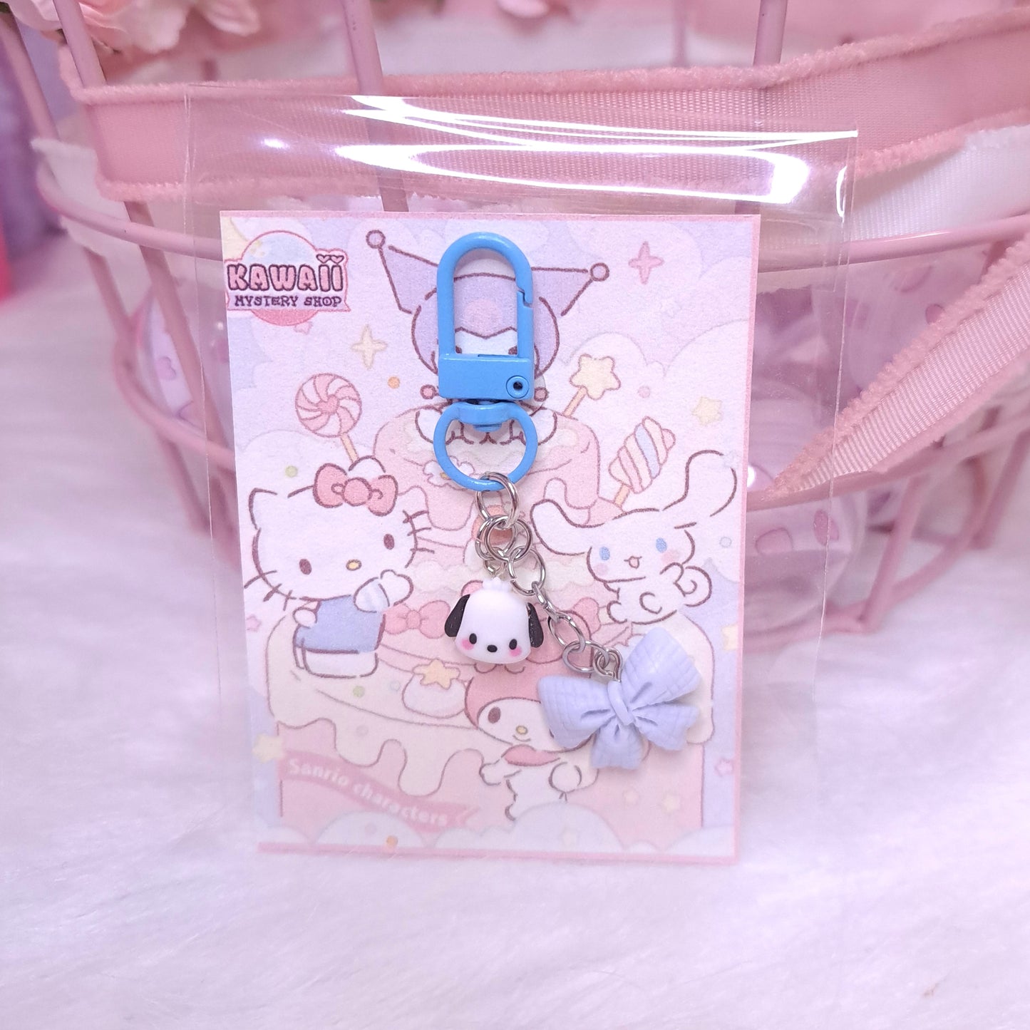 Z) 🌸 Porte clé Sanrio noeud 🌸