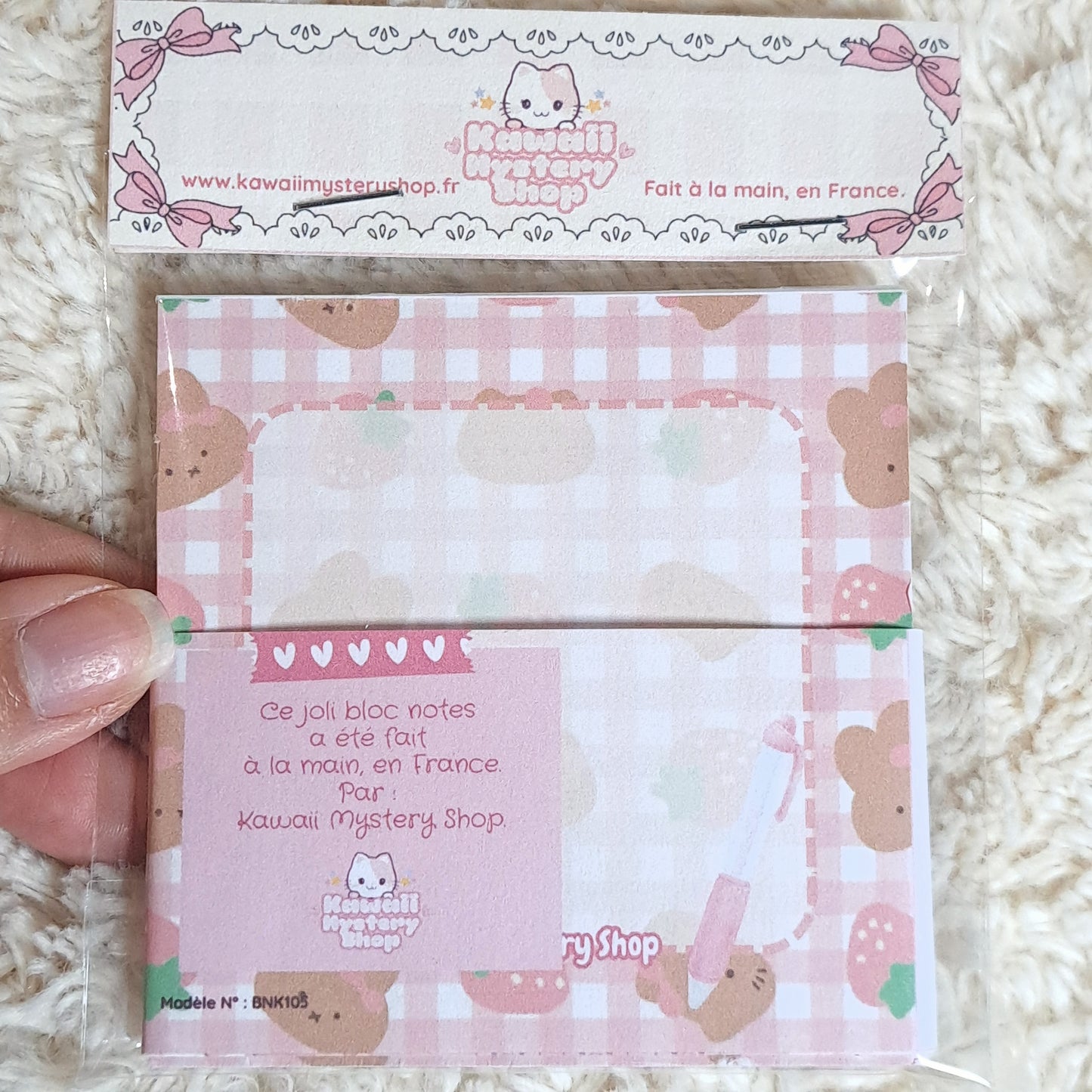 🌸✨ Bloc-Notes Kawaii Artisanal – Sanrio, Kawaii, Akira & Yazu ✨🌸