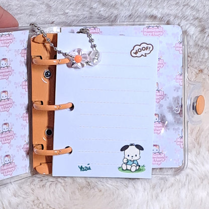 ✨ Mini-carnet de notes kawaii – Format mini classeur ✨