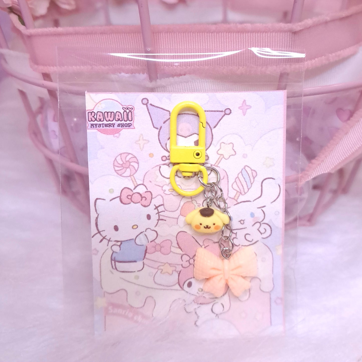 Z) 🌸 Porte clé Sanrio noeud 🌸