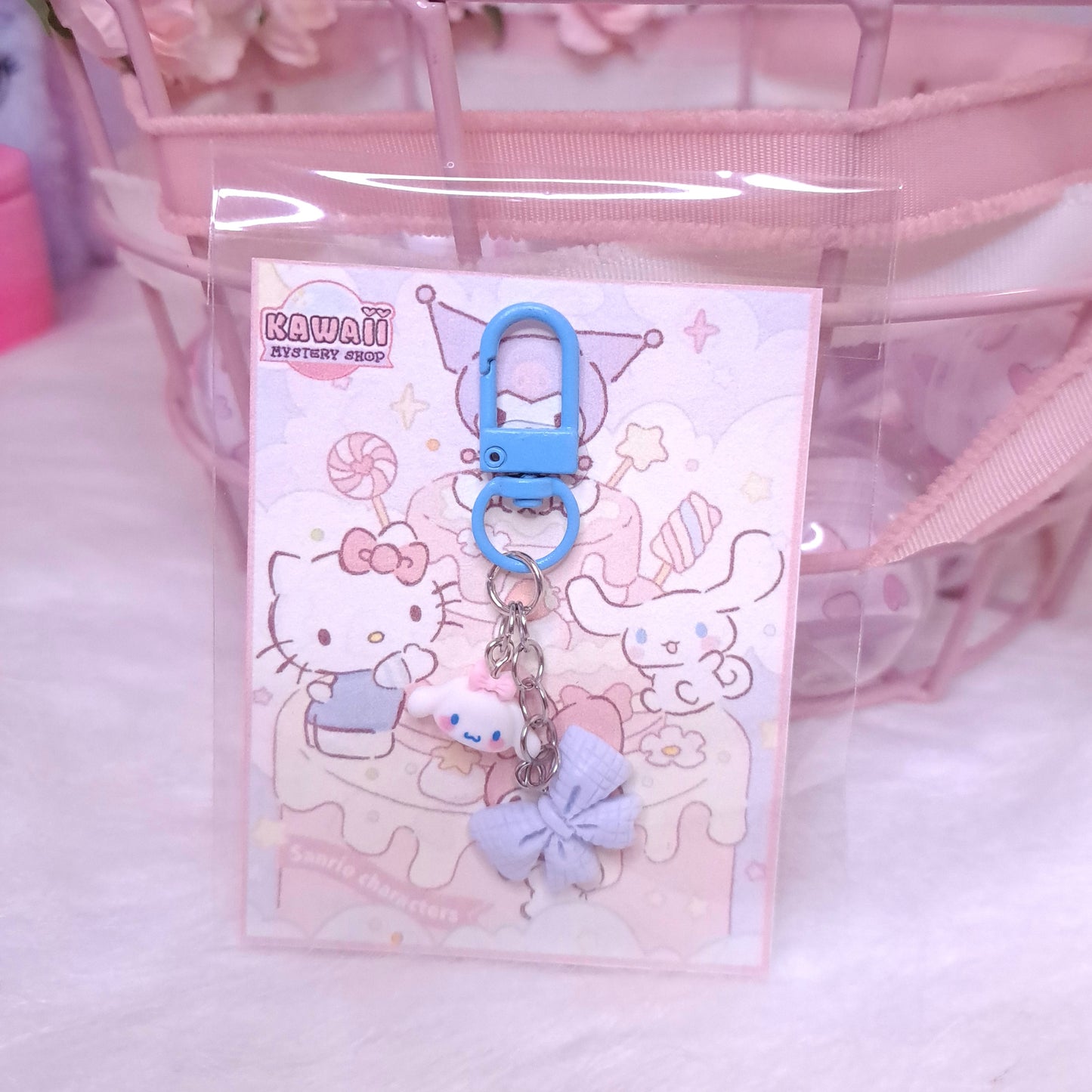 Z) 🌸 Porte clé Sanrio noeud 🌸