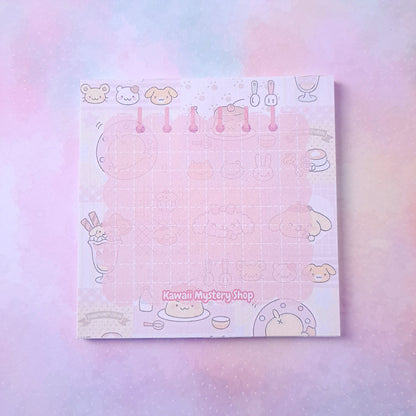🌸✨ Bloc-Notes Kawaii Artisanal – Sanrio, Kawaii, Akira & Yazu ✨🌸