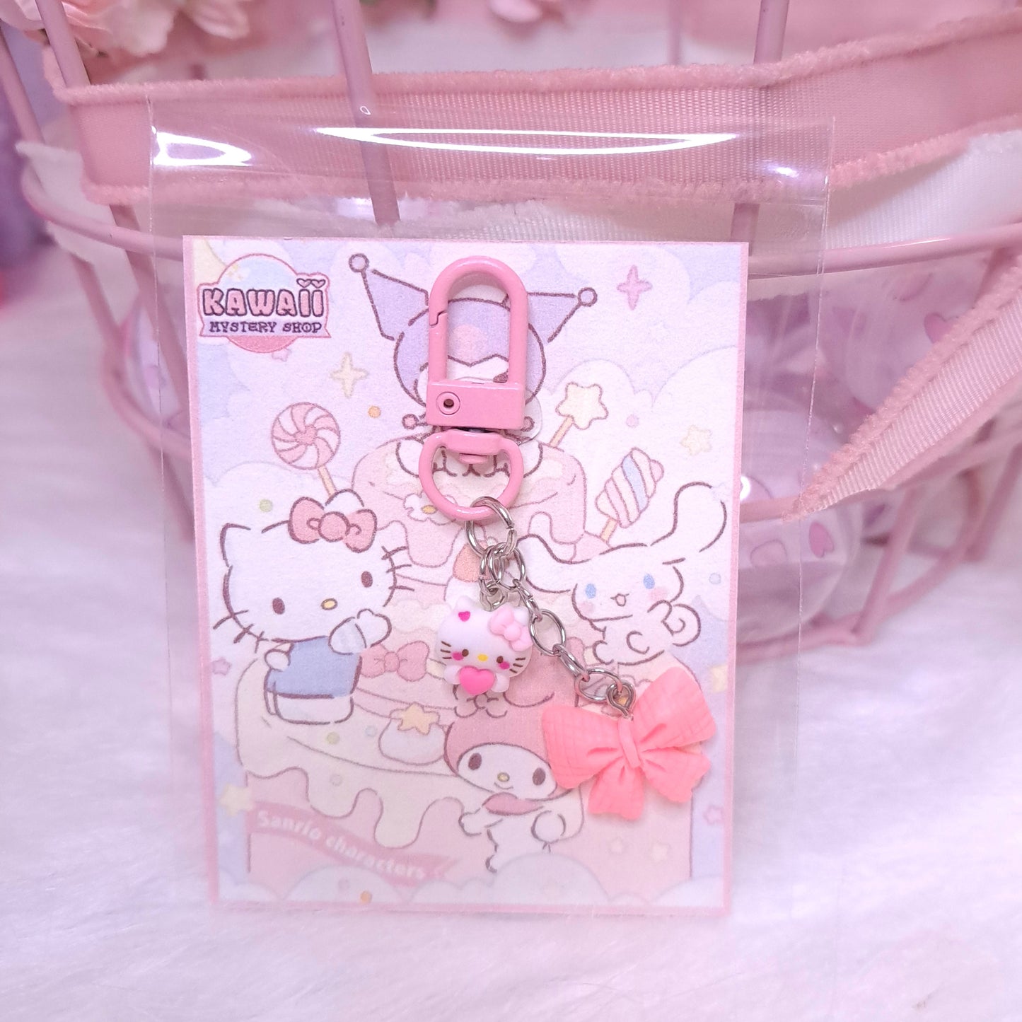 Z) 🌸 Porte clé Sanrio noeud 🌸