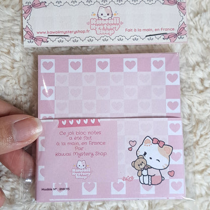 🌸✨ Bloc-Notes Kawaii Artisanal – Sanrio, Kawaii, Akira & Yazu ✨🌸